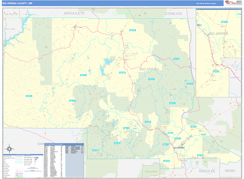 Rio Arriba County, NM Digital Map Basic Style